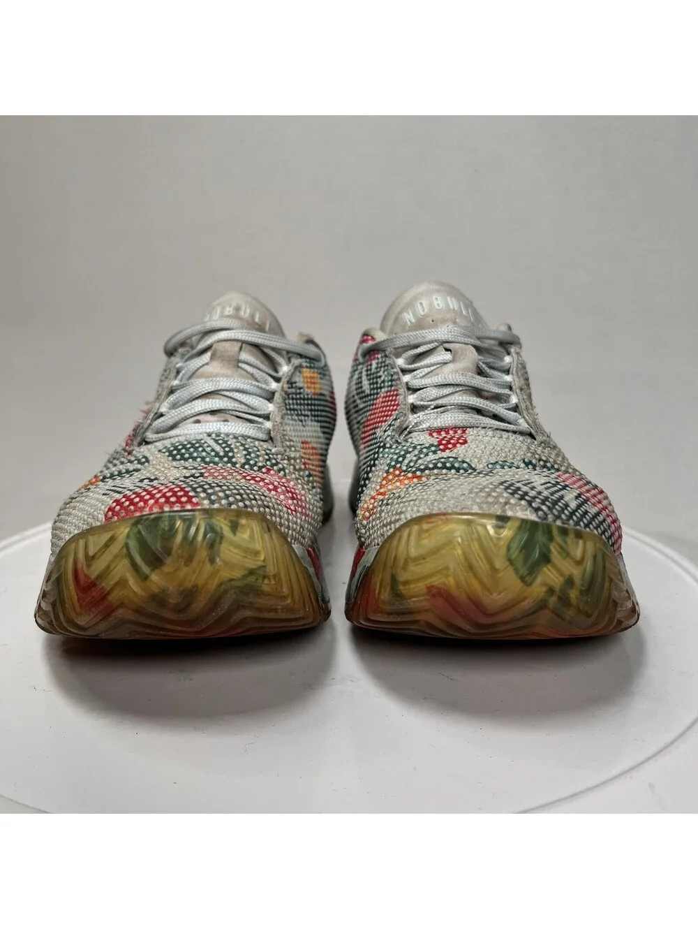 NOBULL Outwork Edge training sneakers in the Tropical Sky Women’s Sz 8.5 Floral